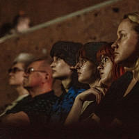 Зрители первого регионального детско-юношеского кинофестиваля "Камера.Мотор".
Фотограф Елена Волче.