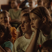 Зрители первого регионального детско-юношеского кинофестиваля "Камера.Мотор".
Фотограф Елена Волче.
