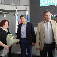 Анатолий Максак, Владимир Соловьев и Владимир Денисов.