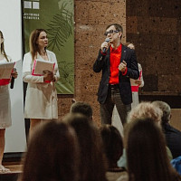 Владимир Денисов  - генеральный директор холдинга "ЕвроМедиа" на открытии  первого регионального детско-юношеского кинофестиваля "Камера.Мотор".
Фотограф Елена Волче.